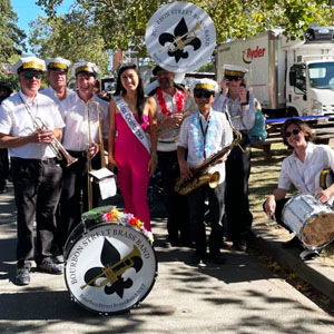 Bourbon Streeet Brass Band at Farmers Market