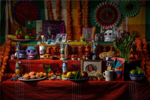 Dia de los Muertos altar