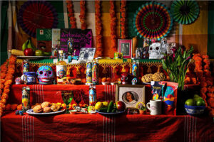 Dia de los Muertos altar