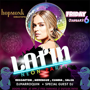 Latin Neon Party at Hopmonk