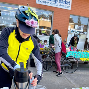 Community Market Market to Maket bike ride fundraiser