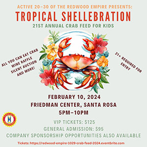 Active-20-30 Redwood Empire Crab Feed forr Kids