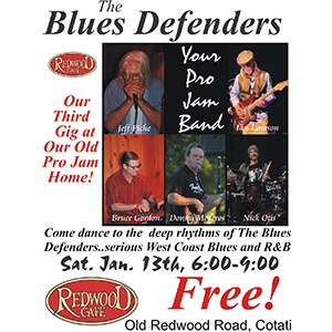 Blues Defenders at the Redwood Cafe