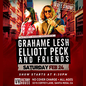 Grahame Lesh, Elliott Peck and Friends at Victory House