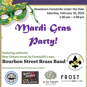 Mardi Gras Party in Forestville