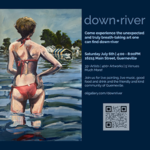 Down River art show in Guerneville