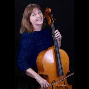 Kathryn Vast cellist at Railroad Square