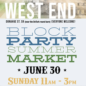 West End Block Party and Summer Market