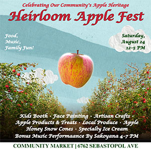 Heirloom Apple Fest at Sebastool Community Market