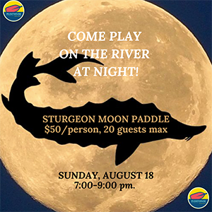 Sturgeon Moon Paddle at The Floathouse Petaluma