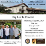 Big Luv band at the Mission in Sonoma