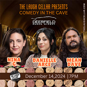 Comedy in the Cave at Deerfield Ranch Winery