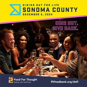 Dining out for Life is Sonoma County 2024