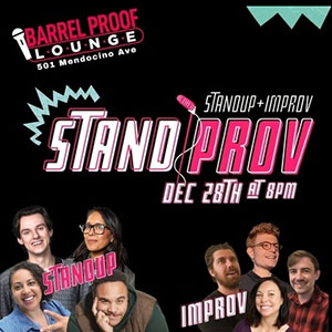 Stand-prov at Barrel Proof Lounge