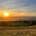 Sunset stroll at Taylor Mountain Regional Park