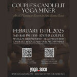 Couples Candlelit Yoga Mixer at Flamingo Hotel