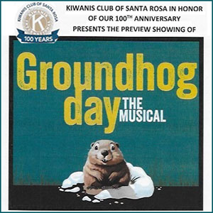 Kiwanis Groundhog Day at 6th Street Playhouse