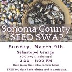 Sonoma County Seed Swap at the Sebastopoll Grange