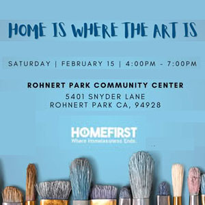 Home Is Where the Art Is fundraiser