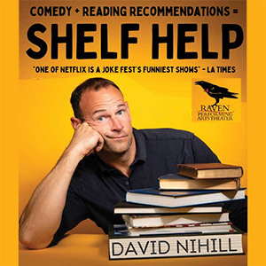 Comedian David Nihill at The Raven