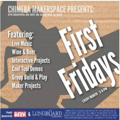 First Friday at Chimera Sebastopol